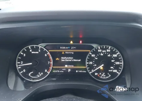 2022 Nissan Rogue Sv Intelligent Awd z USA, uszkodzony, nr VIN 5N1BT3BB5NC684996